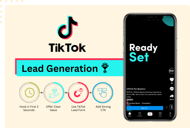 Creative team developing TikTok video ad