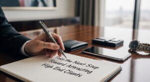 Take the Next Step Toward Attracting High End Clients