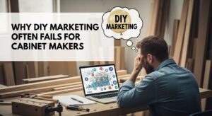 Why DIY Marketing Often Fails for Cabinet Makers