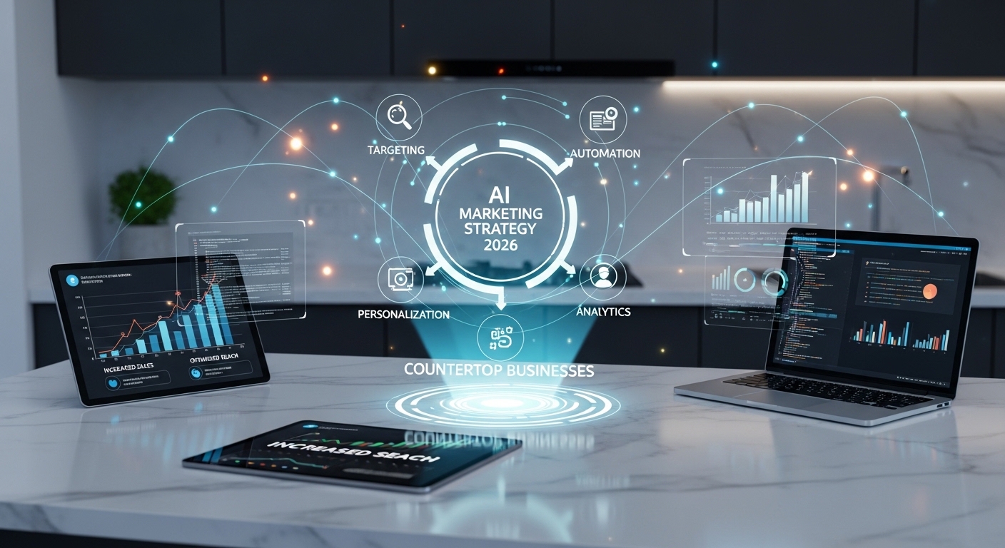 AI Marketing Strategy 2026 for Countertop Businesses