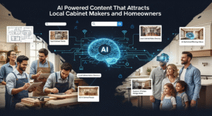 AI Powered Content That Attracts Local Cabinet Makers and Homeowners