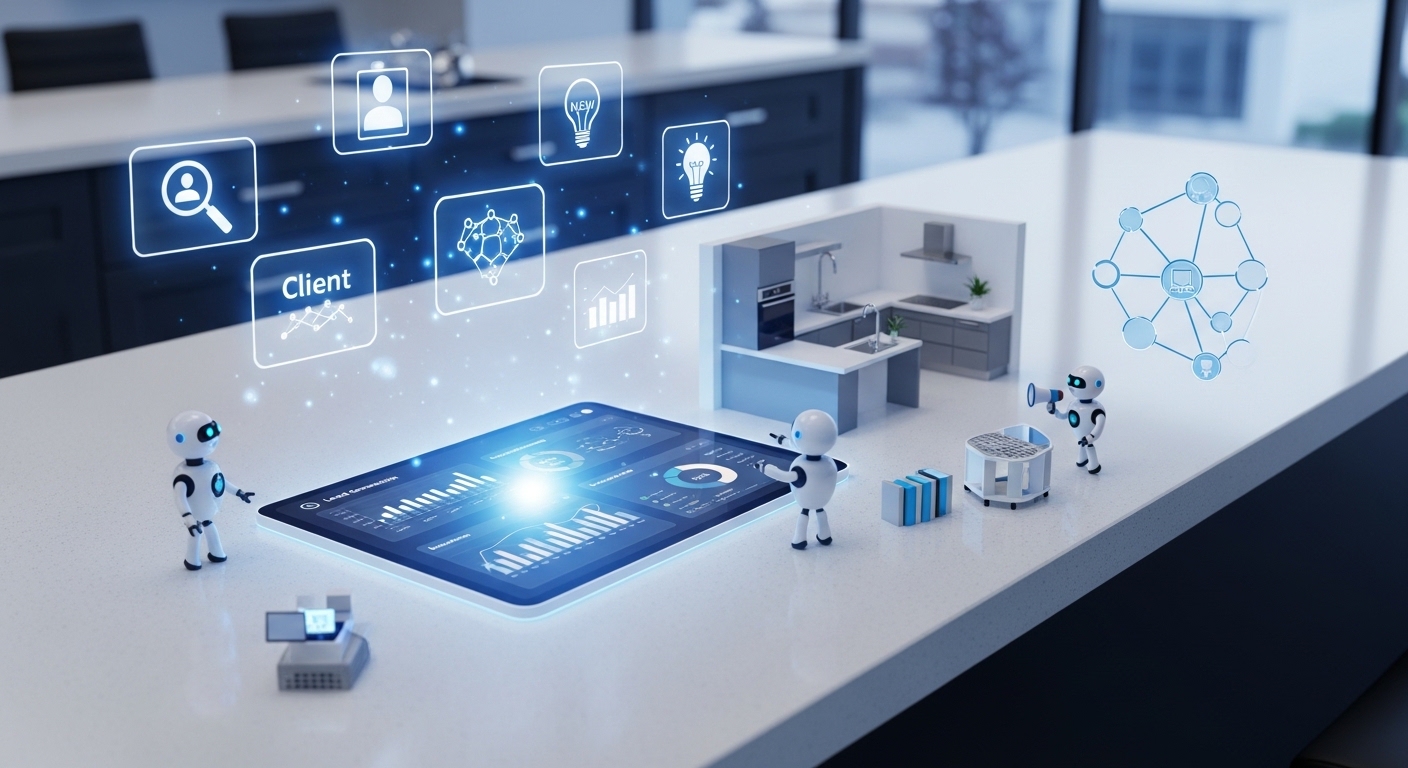 AI Tools Countertop Businesses Can Use to Get More Kitchen & Bath Leads
