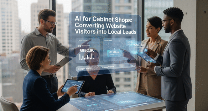AI for Cabinet Shops in 2026 Converting Website Visitors into Local Leads