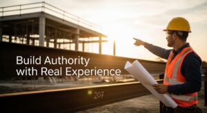 Build Authority with Real Experience
