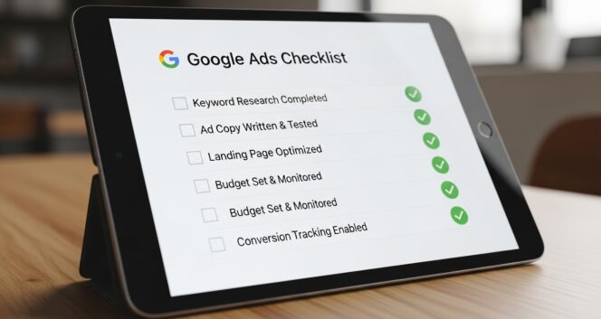 Google Ads Checklist for Countertop Businesses to Get More Leads