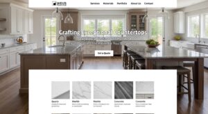 Website Design for Countertop Fabricators