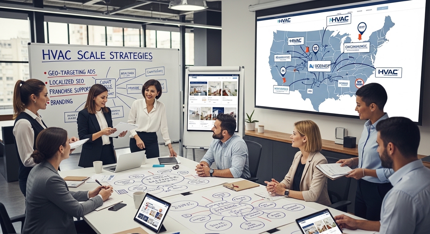 Marketing Ideas for HVAC Companies Trying to Scale in Multiple Cities
