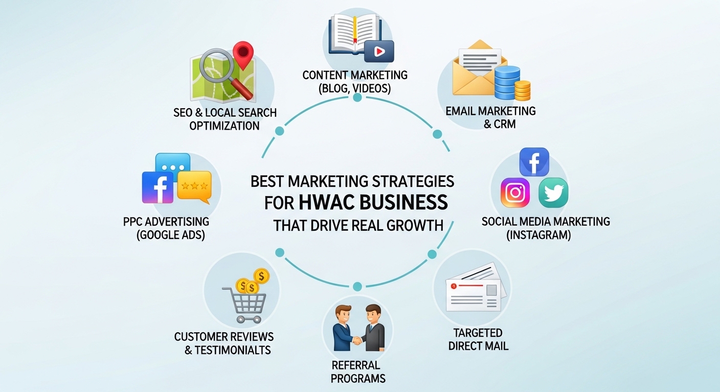 best marketing strategies for HVAC business