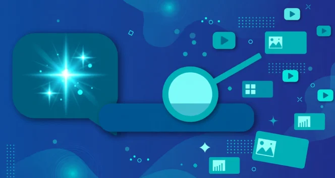 AI advertising and search illustration for 14 marketing updates